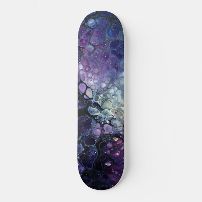 Skateboard NebulosasCòsmicasDerraman (Anverso)