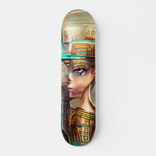 Skateboard Nefertiti (Anverso )