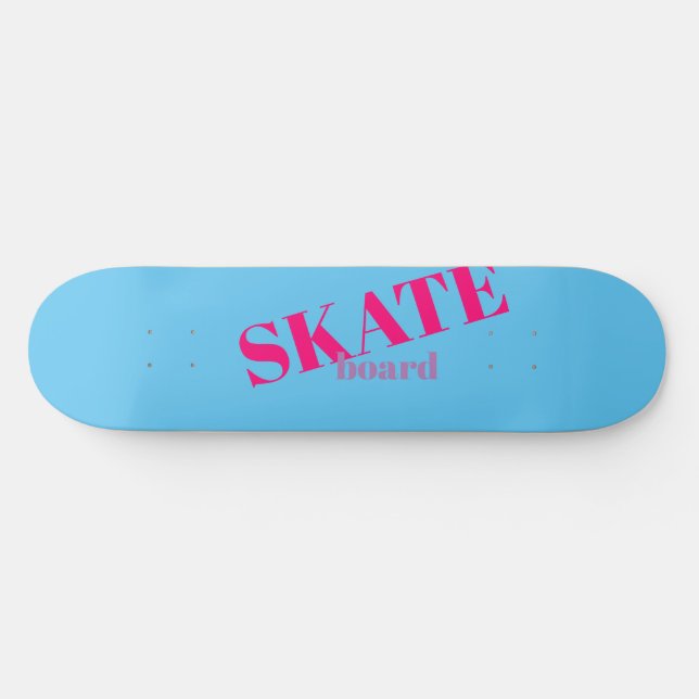 Skateboard - Negrita moderna (Horz)