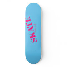 Skateboard - Negrita moderna