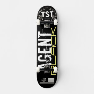 Skateboard NEGRO AGENTE