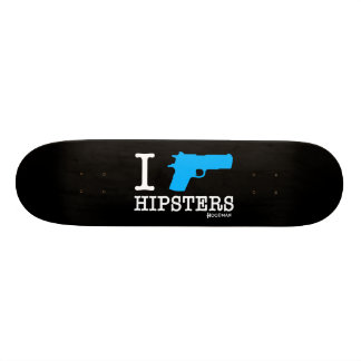 Skateboard Negro de los inconformistas de Hoodman "tiro"