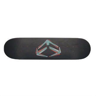 Skateboard Negro del dínamo