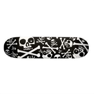 Skateboard Negro del SkullDuggery
