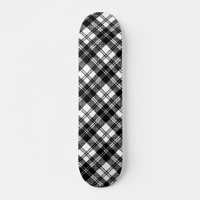 Skateboard Negro y blanco (Anverso )