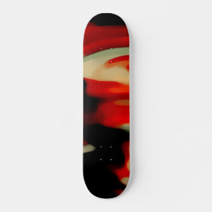 Skateboard Negro y rojo