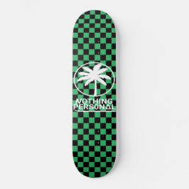 Skateboard negro y verde