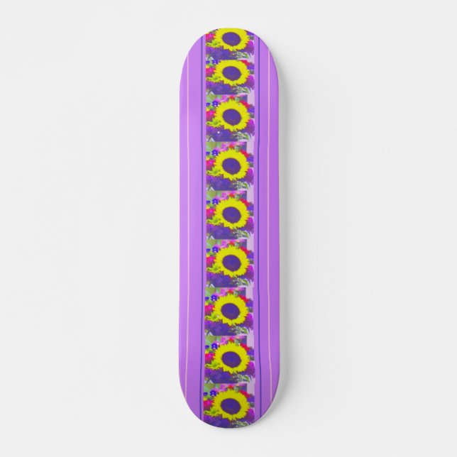 Skateboard Neon Bouquet (Anverso )