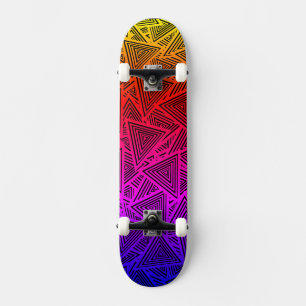 Skateboard Neon Echo Triangle Pile