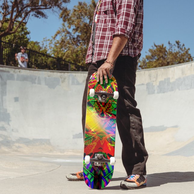 Skateboard Neon Flash Graffiti (Exterior 2)