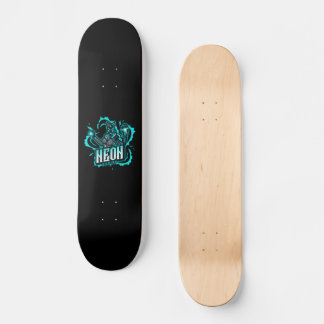 Skateboard Neon Gaming