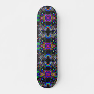 Skateboard Neon moth