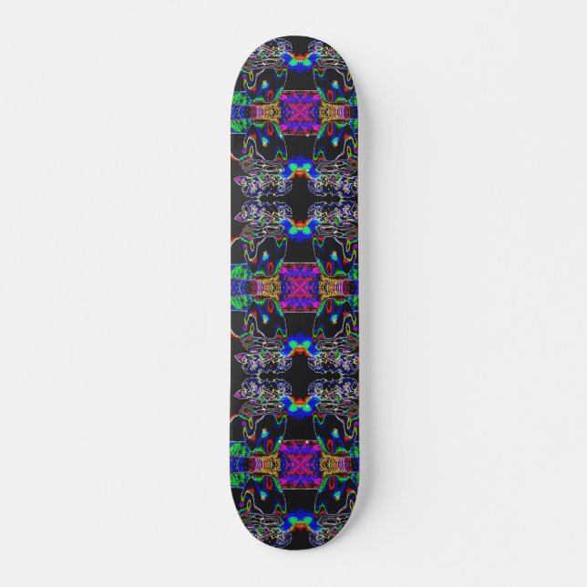 Skateboard Neon moth (Anverso )