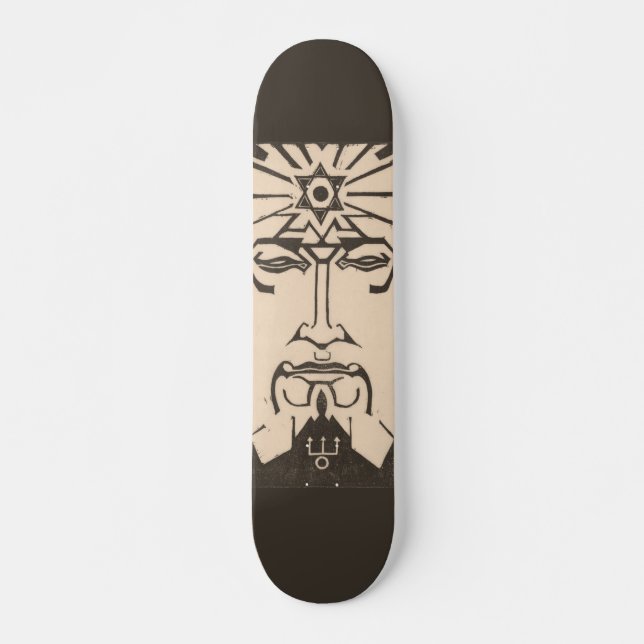Skateboard Neptuno Poseidón Dios del Mar Mitología Griega (Anverso )