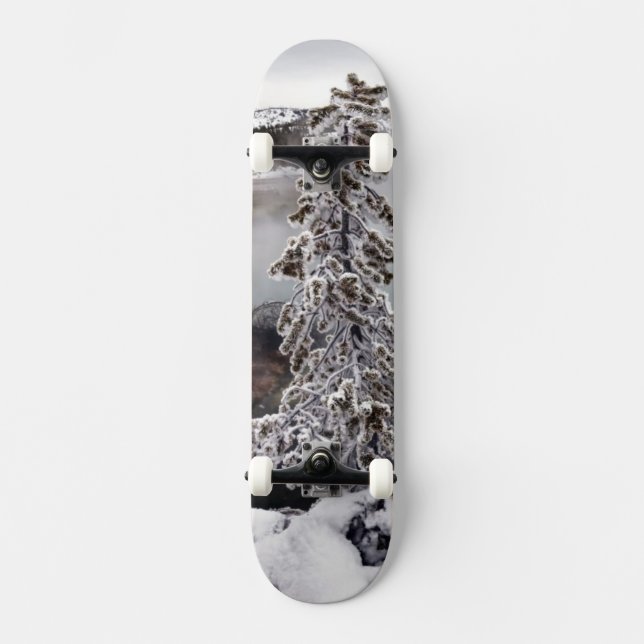 Skateboard Nevado Yellowstone (Anverso)