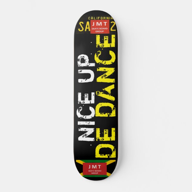 SKATEBOARD NICE UP DE DANCE SKATEBOARDS/ JMT USA (Anverso)