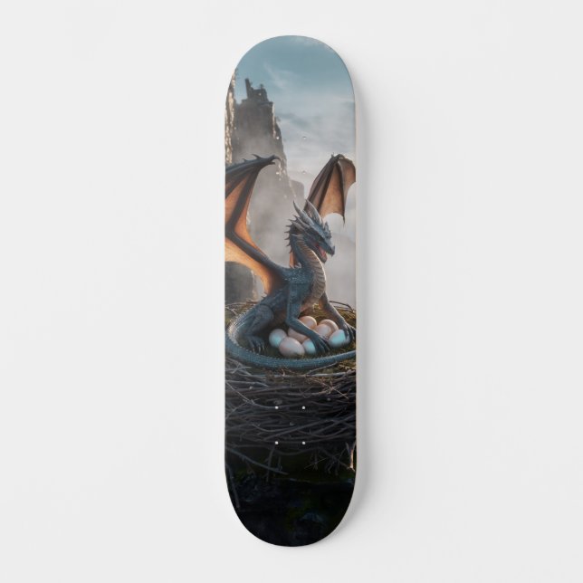 Skateboard Nido de Dragón (Anverso)