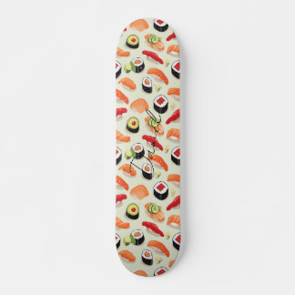 Skateboard Nigiri Sushi Patrón de Personalizado alimenticio d