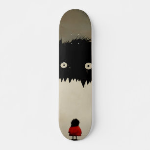 Skateboard Niña y Monstruo