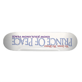 Skateboard Ningún Jesús, ninguna paz: zurdo