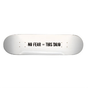 Skateboard ningún miedo = esta cubierta del ir de discotecas