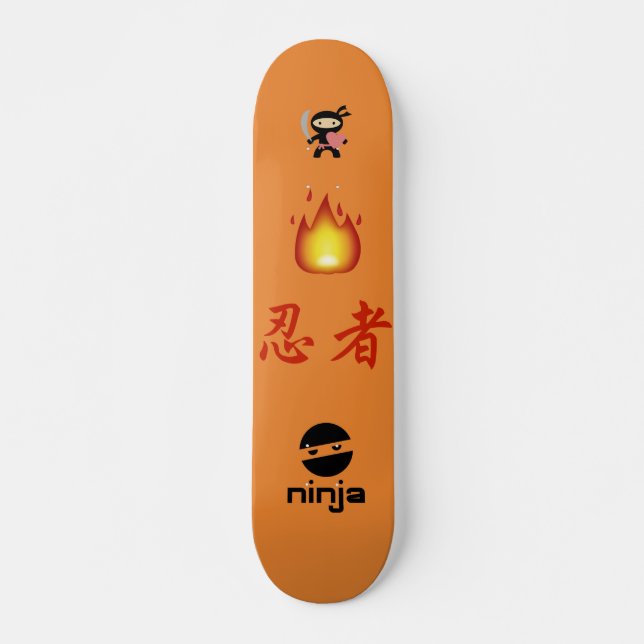 Skateboard Ninja (Anverso )