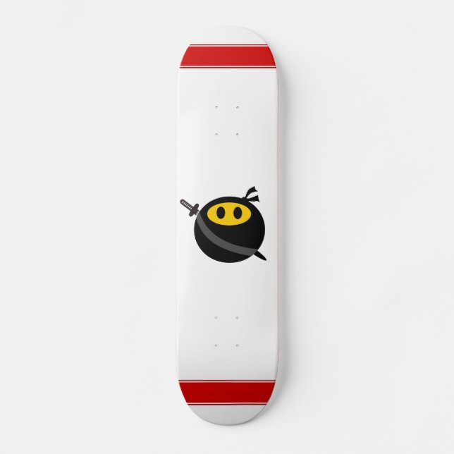 Skateboard Ninja hace frente (Anverso)
