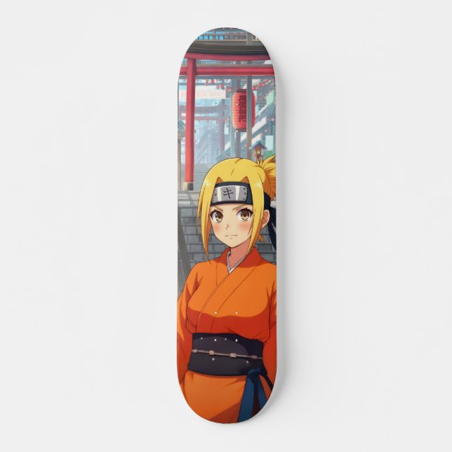 Skateboard Ninja Village Animé Japonais (Anverso )