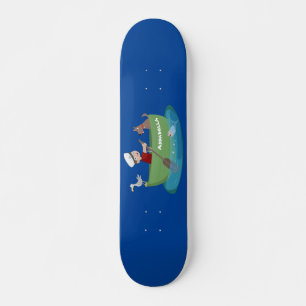 Skateboard Niño pequeño marinero y personalizado de un bote d
