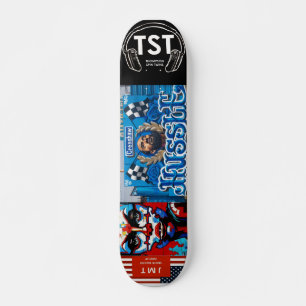 Skateboard NIPSEY EL GRANDE Patineta, 7¾" Cubierta