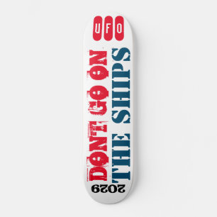 Skateboard NO HACER EN LOS BARCOS Patinar