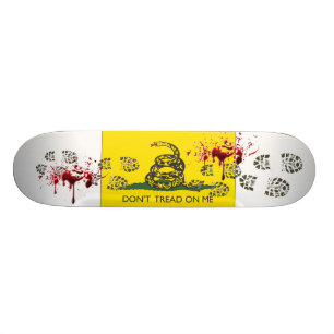 Skateboard No pise en mí