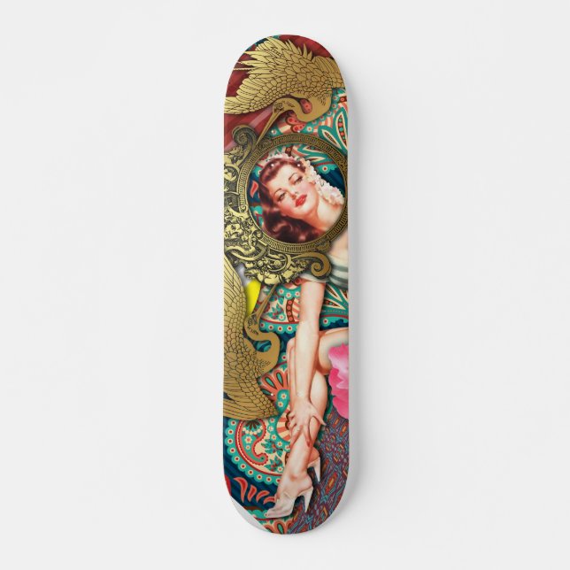 Skateboard No-Señal - Dama Cheeky (Anverso )