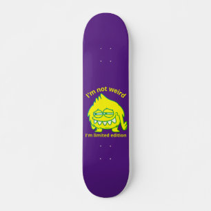 SKATEBOARD NO SOY EXTRAÑO, SOY DIVERTIDA EDICIÓN