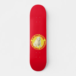 Skateboard NO SOY GUAY CON CALENTAMIENTO GLOBAL, salve el pla