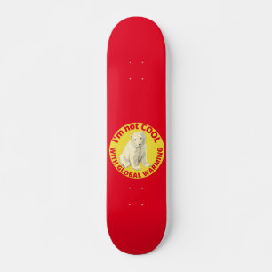 Skateboard NO SOY GUAY CON CALENTAMIENTO GLOBAL, salve el pla