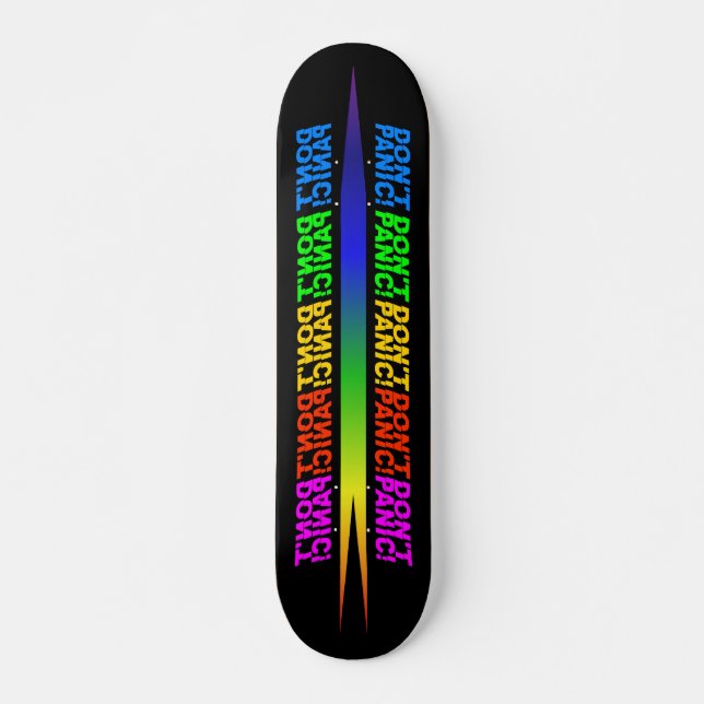 Skateboard ¡No te preocupes! (Anverso )