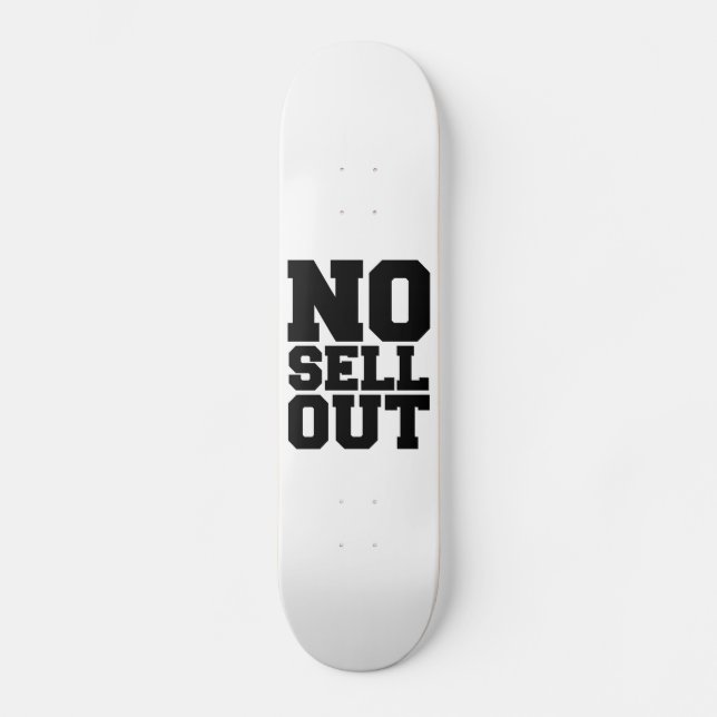 SKATEBOARD NO VENDER (Anverso)