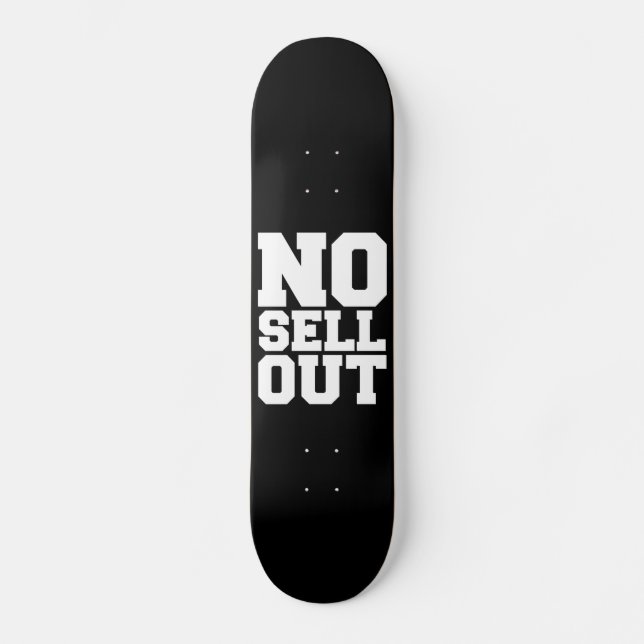 SKATEBOARD NO VENDER (Anverso)