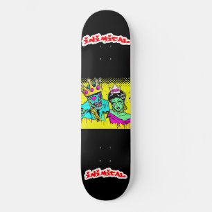 Skateboard Noche de Baile de Zombie Hostil