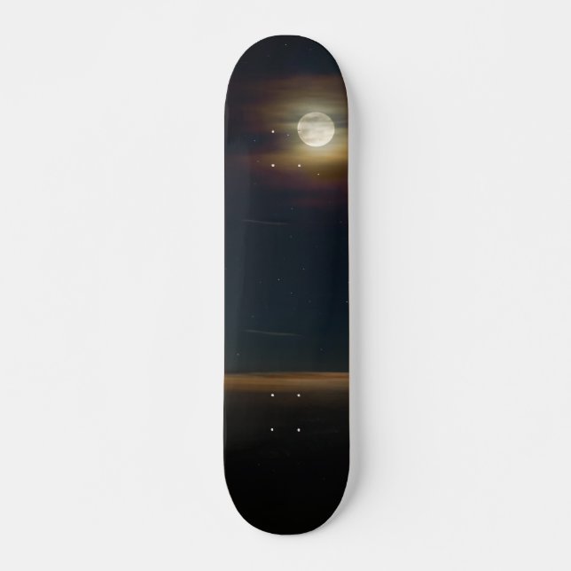 Skateboard Noche de Folly Beach (Anverso )