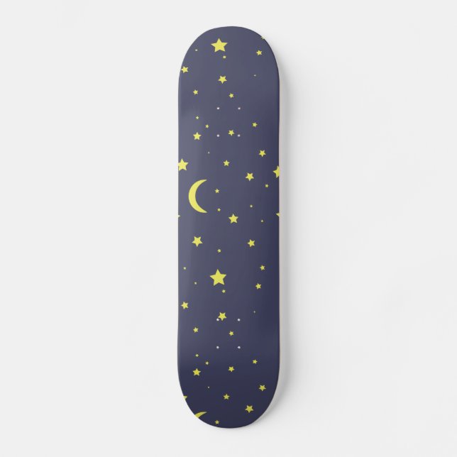 Skateboard Noche estrellada (Anverso)