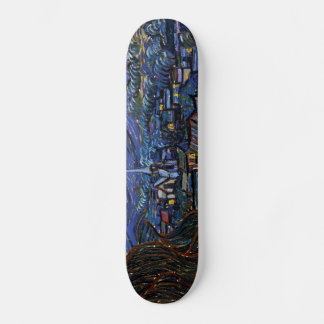 Skateboard Noche estrellada de Vincent Van Gogh
