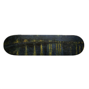 Skateboard Noche estrellada sobre el Rhone - Van Gogh