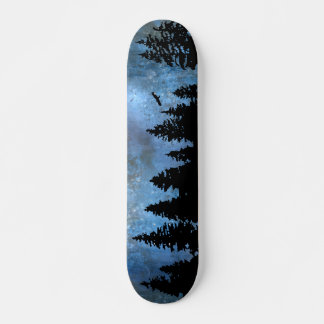 Skateboard Noche Pine Forest