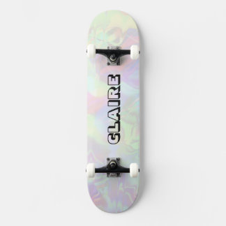 Skateboard Nombre de diseño genial Coleccionable holográfico