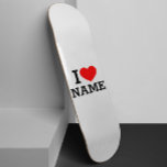 Skateboard Nombre del corazón<br><div class="desc">Escriba el nombre o texto deseado en la sección de nombres.</div>