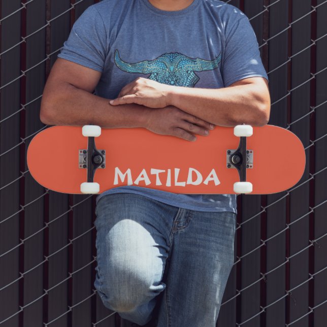 Skateboard Nombre moderno Persimmon | Elegante Moda (Exterior 3)