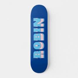 Skateboard Nombre personalizado de la bandera del Orgullo Iri