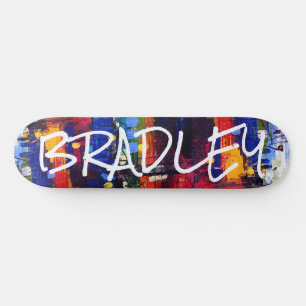 Skateboard Nombre personalizado del Personalizado de abstract